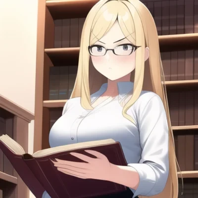 Librarian Diane