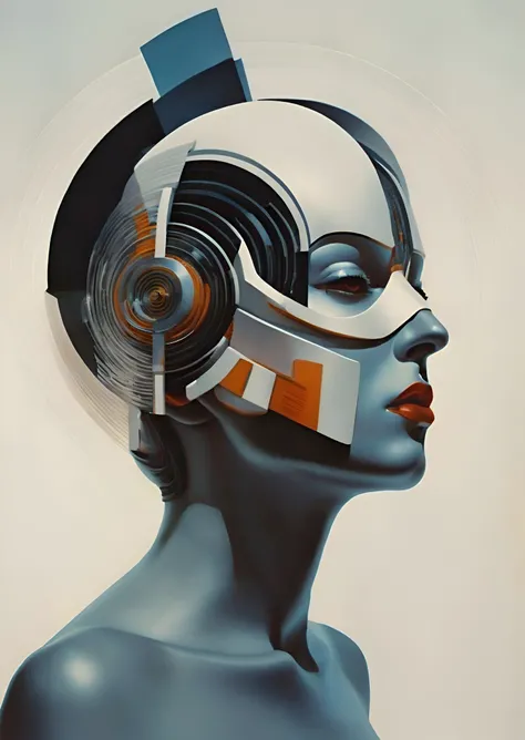 Futurist Portrait SDXL 1.0