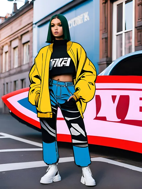 Graphical Clothes SDXL 1.0