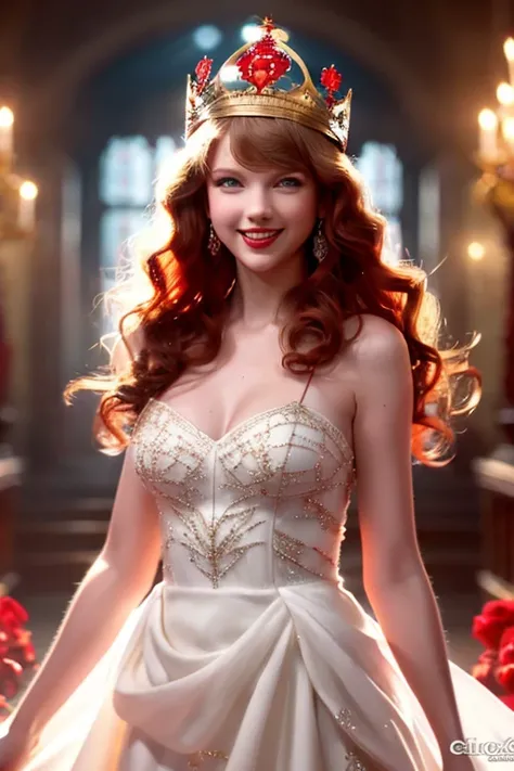 Taylor Swift in the crown