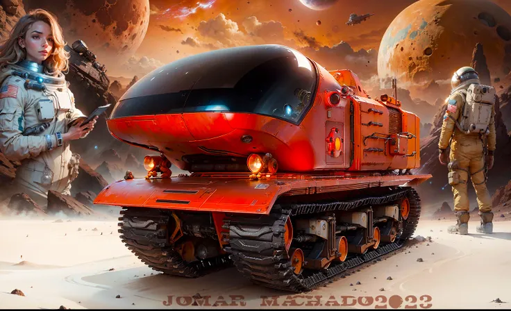 Space Truck on Mars