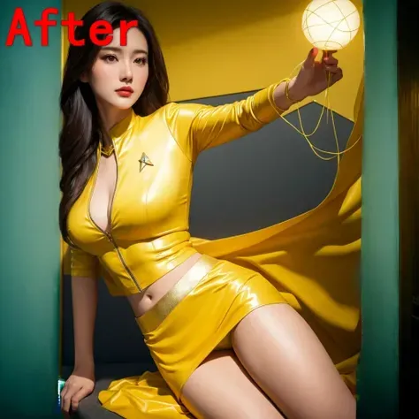 Interstellar Journey身着华服的她，是否正准备踏上一段星际之旅？