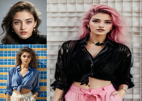 คุณใบหน้าในท่าใดก็ได้