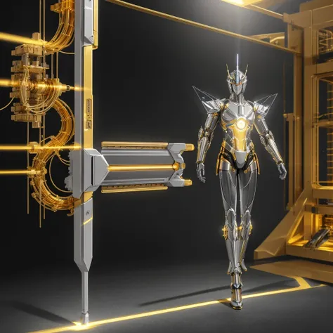 3d ultraman gold