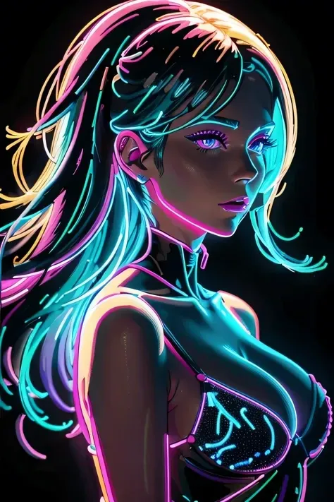 Outlines girl