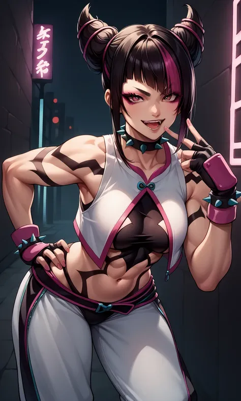 Street Fighter  Juri Han l Pony XL 3 Outfits