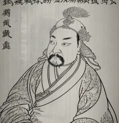 古代中国武将風