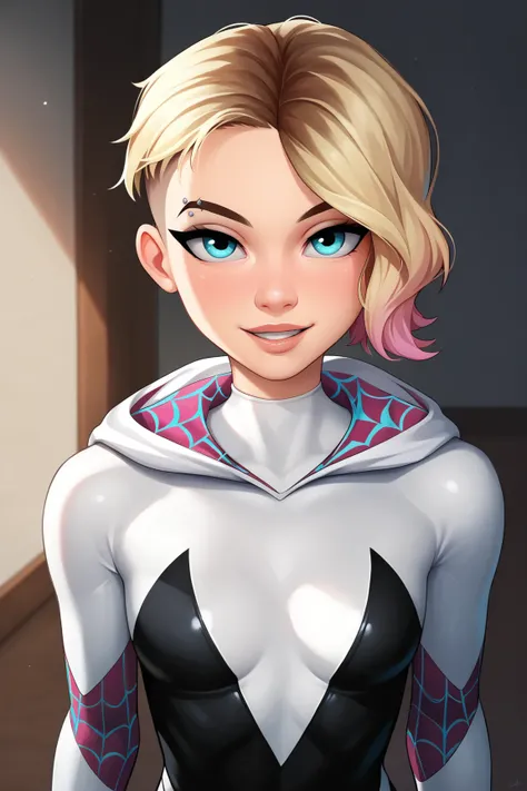 Gwen Stacy .Spider-Man Into the Spider-Verse. - Comission LoRA PonyXL .NSFW Support.