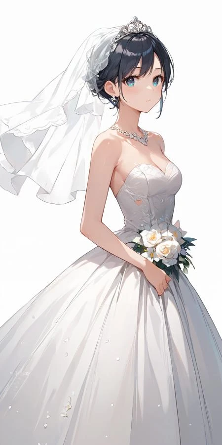 wedding dress pony 