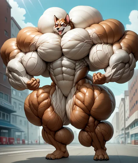 Furry Muscles Bulk Up