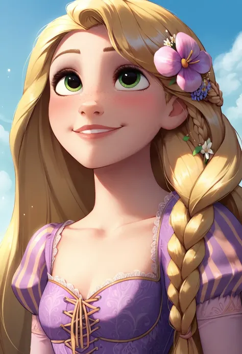 Rapunzel disney by Creativehotia