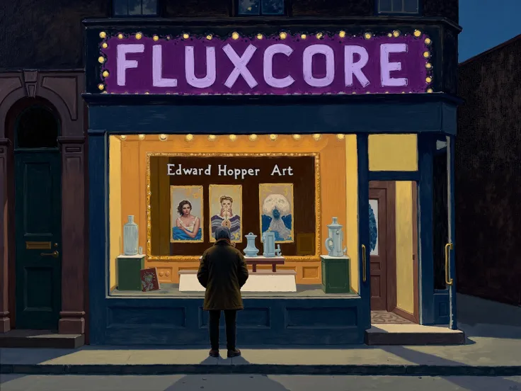 Fluxcore - Edward Hopper Art