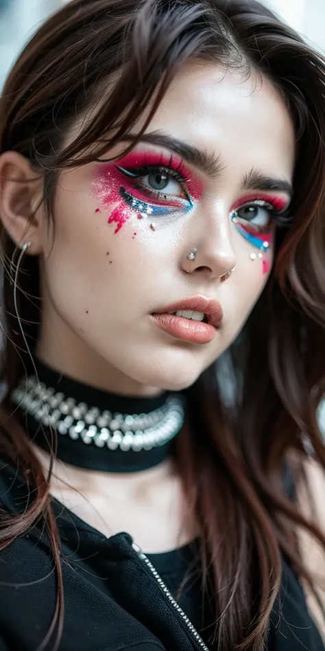 Cyberpunk Makeup