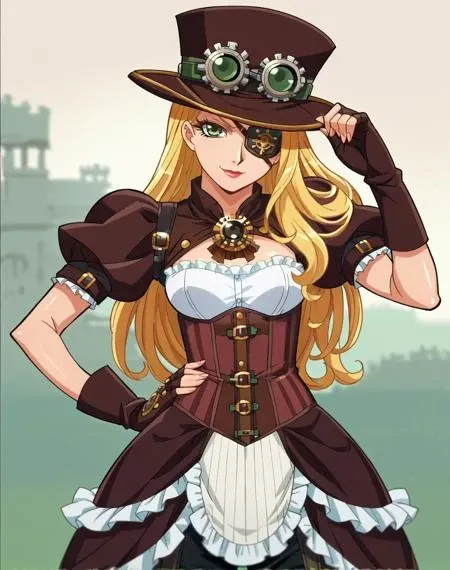 Steampunk Outfit  - by EDG