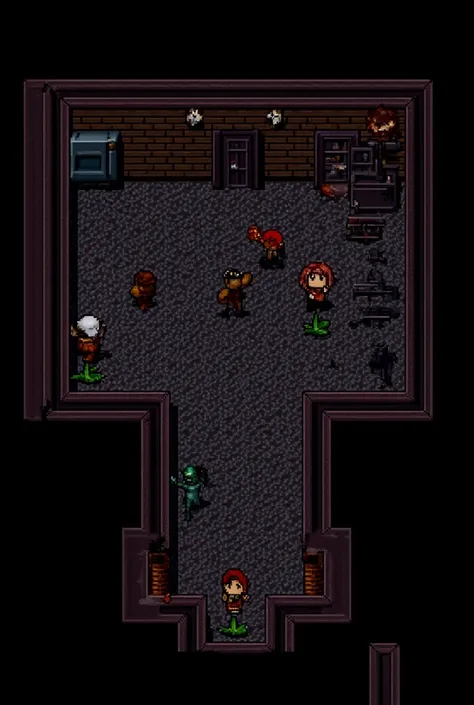 RPG maker horror tileset FLUX