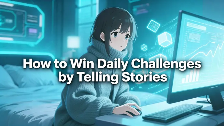 How to win daily challenges by telling stories