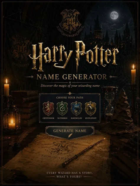 Harry Potter Name Generator