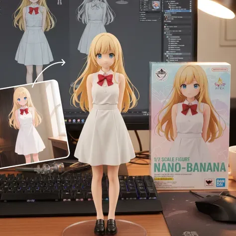 イラストがフィギュアに