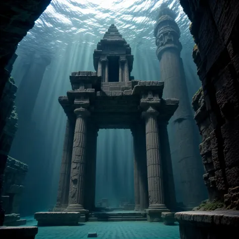 "Underwater Temple" Atlantis