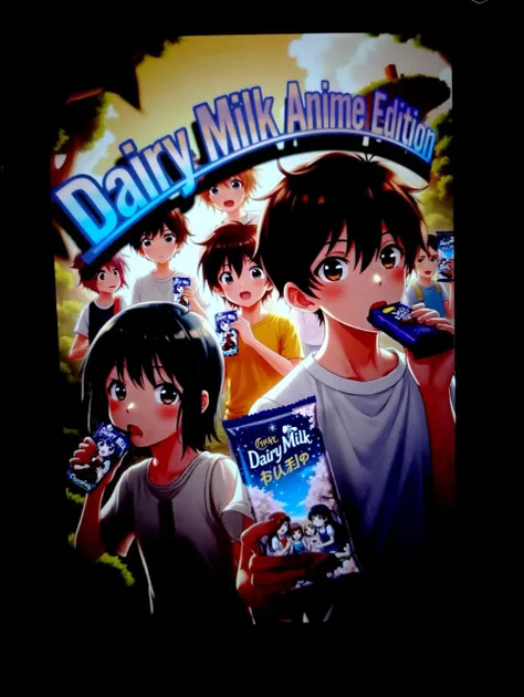 Dairy milk anime edition 