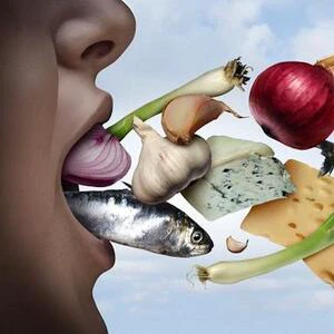 Bad breath Food
