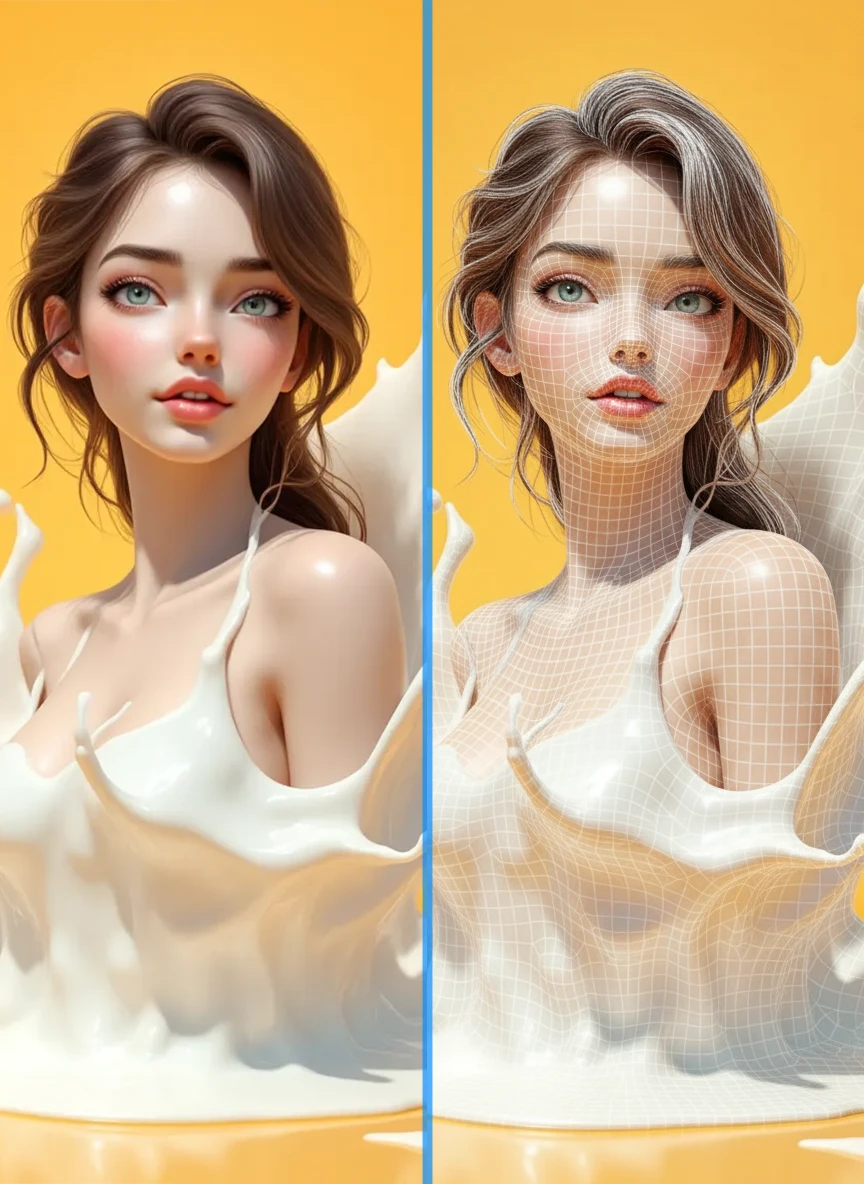 3D 模型拓扑图生成器