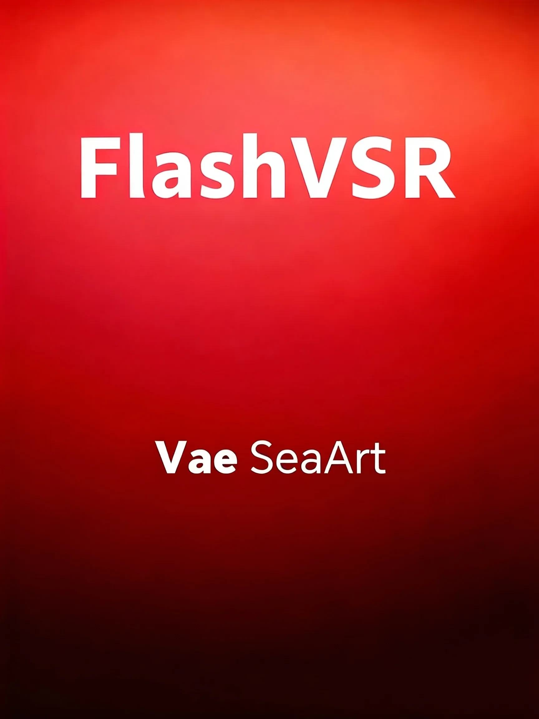 Wan2.1 FlashVSR fp32