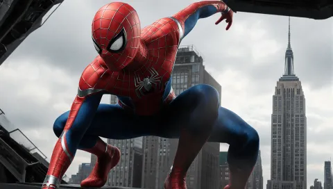 Model Spider-Man