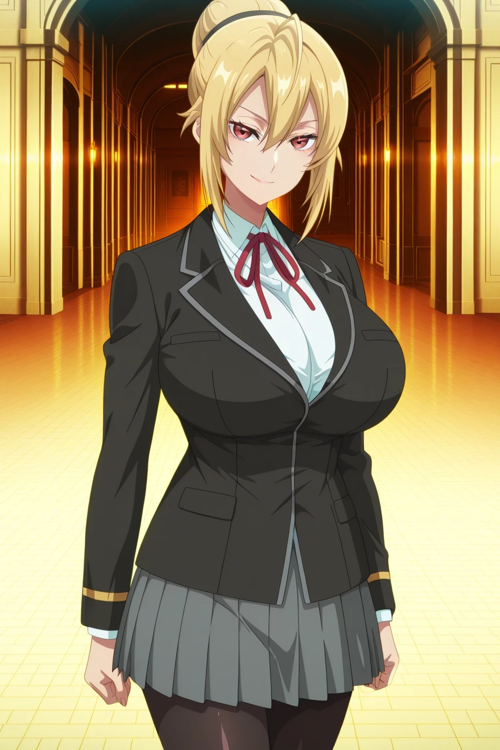 Angelica Rapha Redgrave - Otome Game Sekai wa Mob ni Kibishii Sekai desu V1
