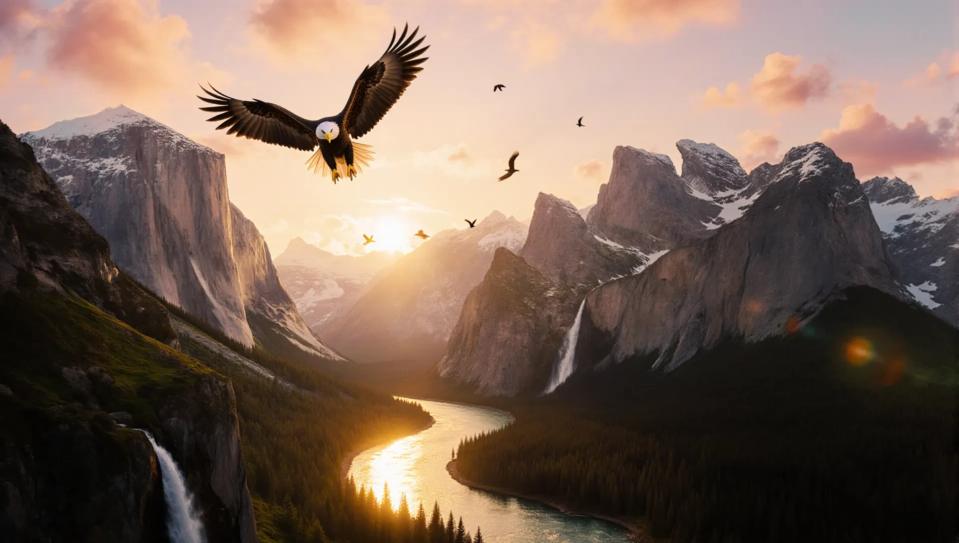 modelo de paisagem de montanha