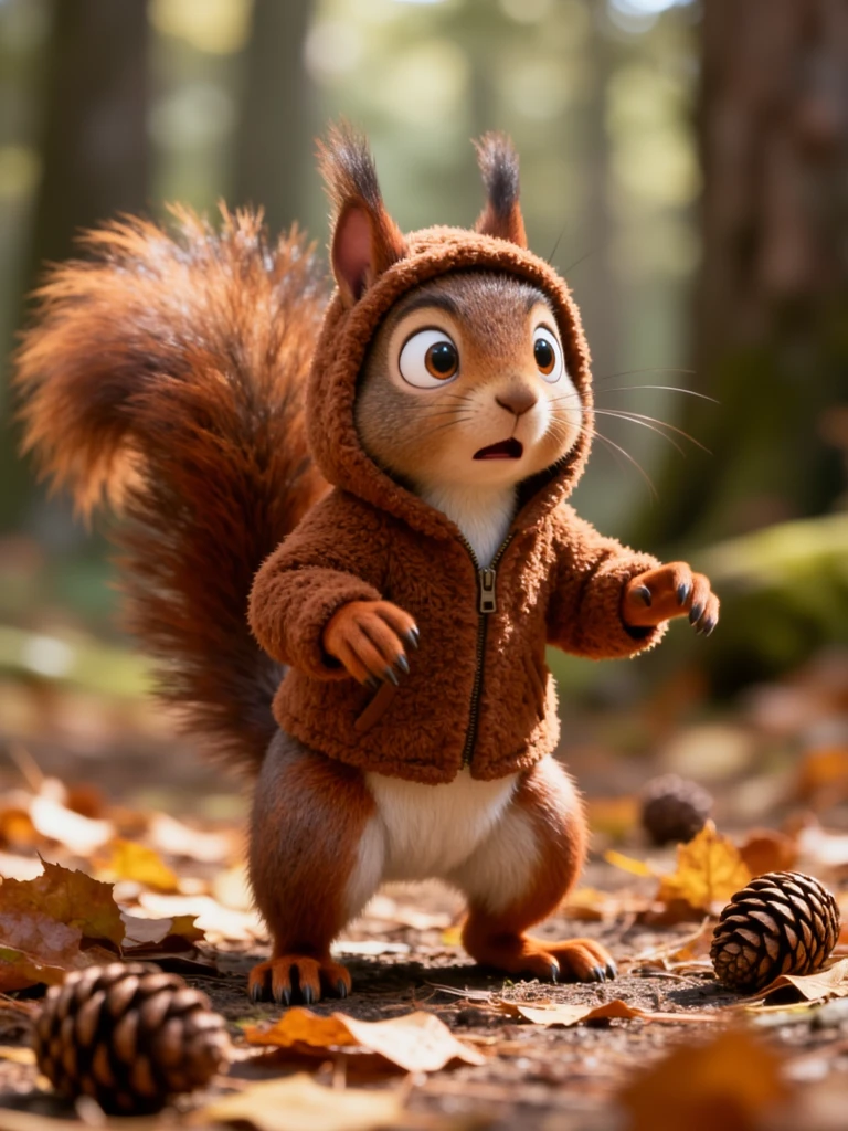 FLUX Surprised squirrel V1