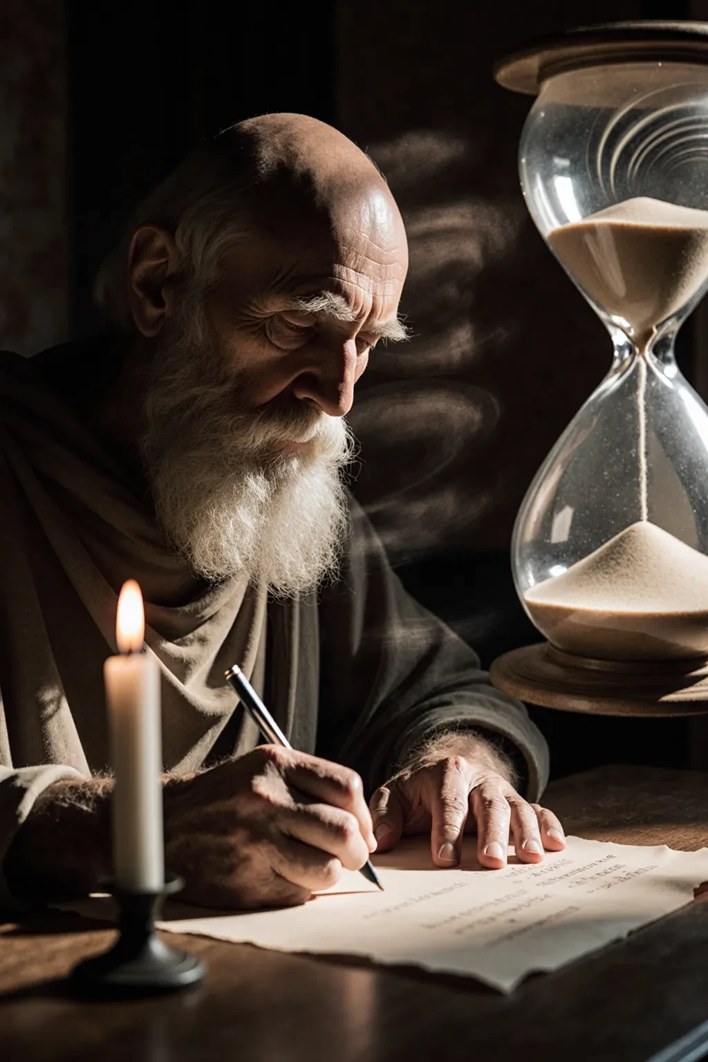 Seneca by candlelight