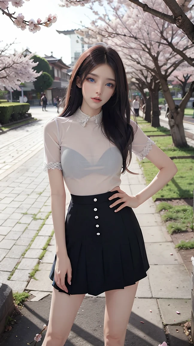 白色雪紡之吻黑裙制服 2025_10_30