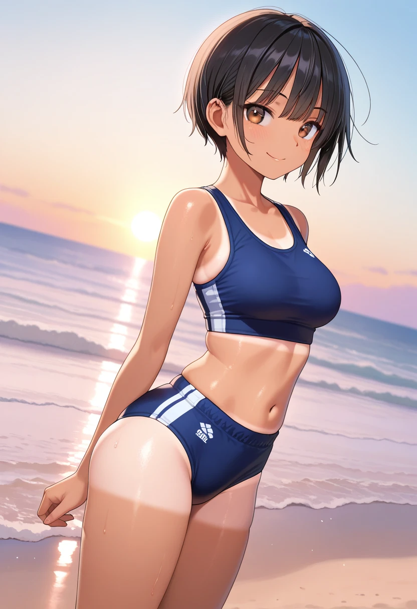 スポーツブラ＆ショーツ日焼け跡 (Sports Bra & Shorts Tan Lines) LoRA v1.0 IL