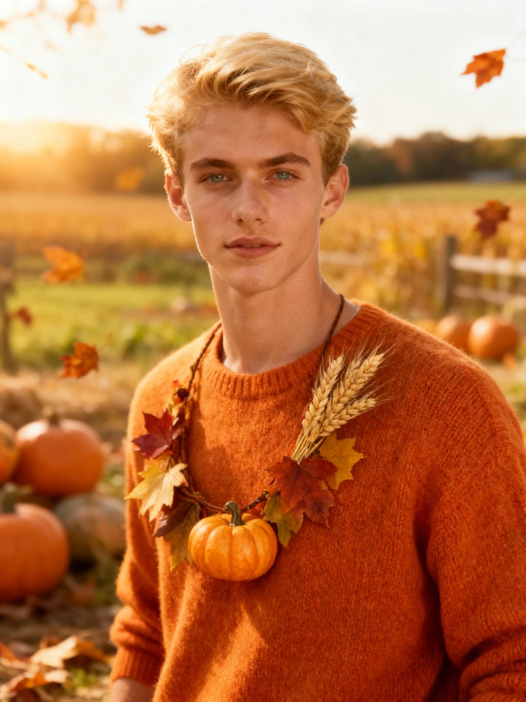 Thanksgiving Portrait Generator - Holiday Portrait Example