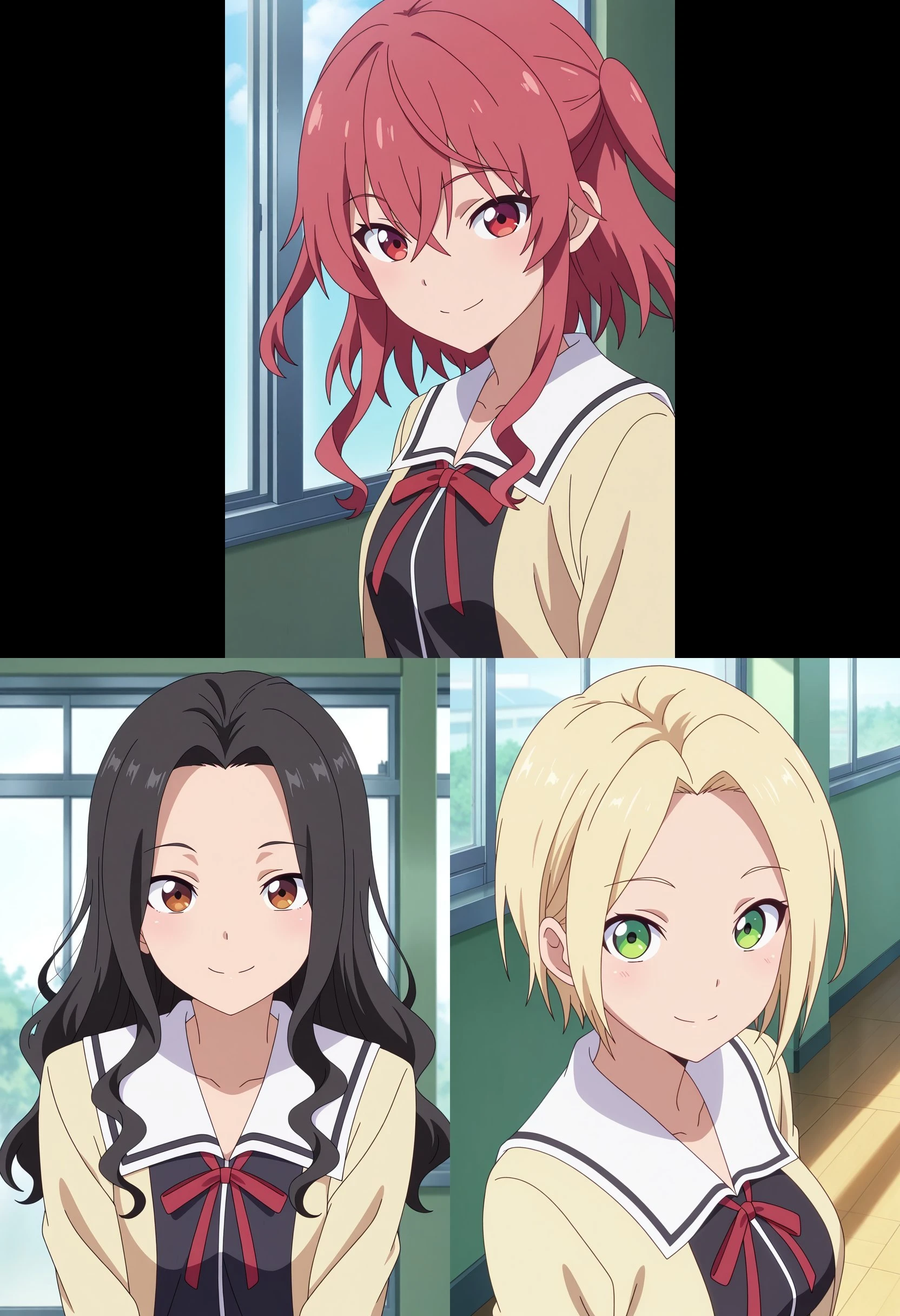 栄村 茜 (Eimura Akane)/ 椎名 黒子 (Shiina Kuroko) / 柊 姫衣 (Hiiragi Kii) - アホガール (AHO-GIRL) 1.0IL
