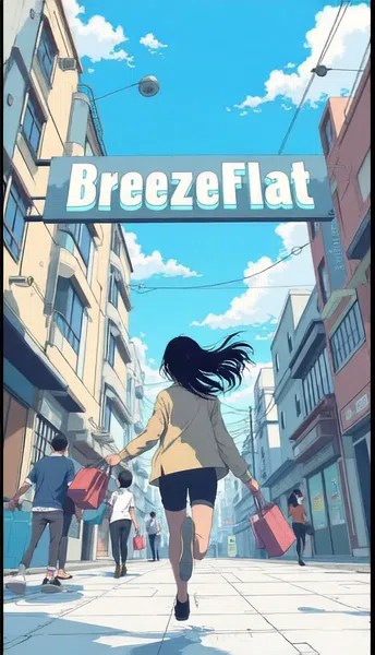 Breeze Dynamic Flat Style FLUX v1.0