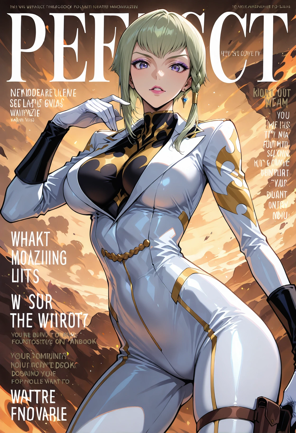 Nonette Enneagram (ノネット・エニアグラム) - Code Geass: Oz the Reflection V1.0