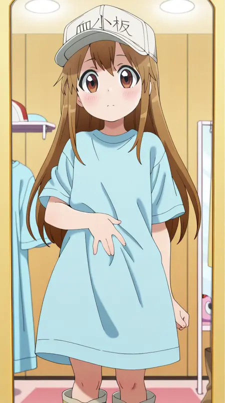 Kesshouban "Platelets" (血小板) - Cells at Work! (Hataraku Saibou)  (はたらく細胞) Illust