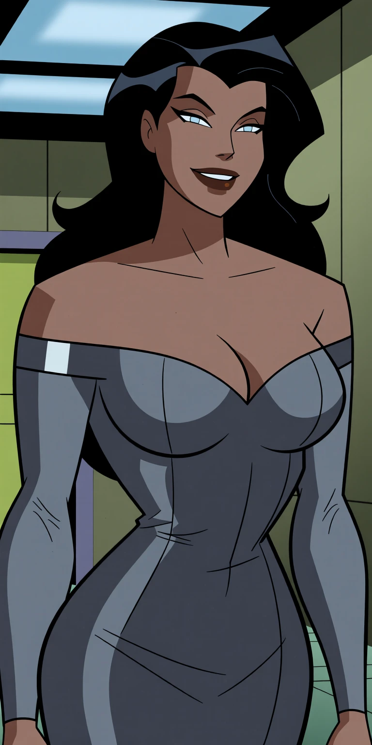 DC justice league unlimited style  Qwen