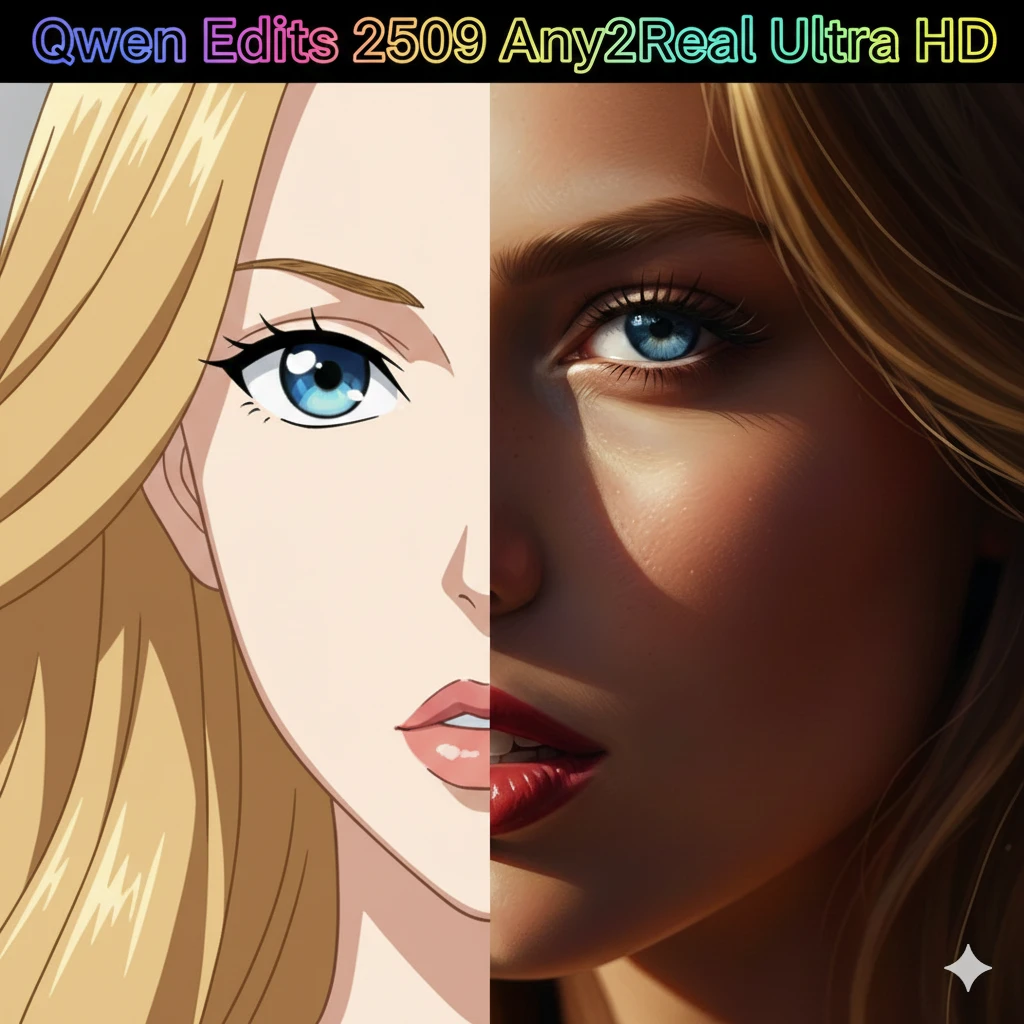[Qwen Edit 2509] Any2Real Ultra HD Qwen