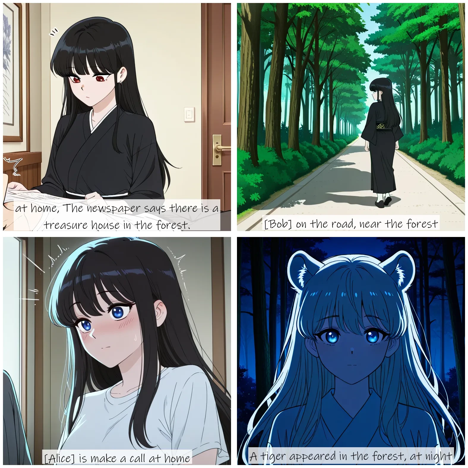 Story DIffusion, a simple manga maker with captions