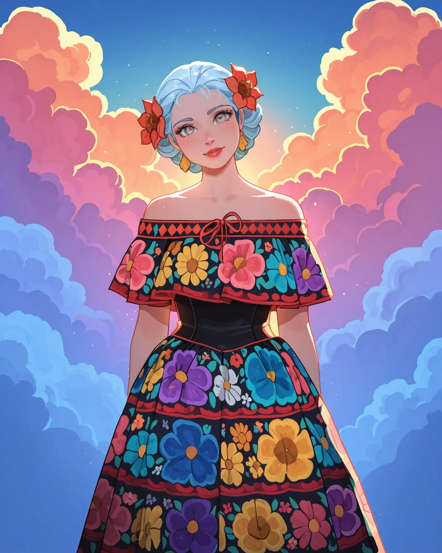 Chiapas Fashion - Mexican Chiapas Dress Illustrious V1