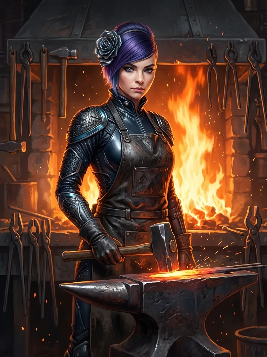 Be a blacksmith