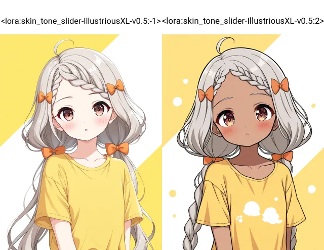 Skin Tone Slider - Illustrious XL v1.0
