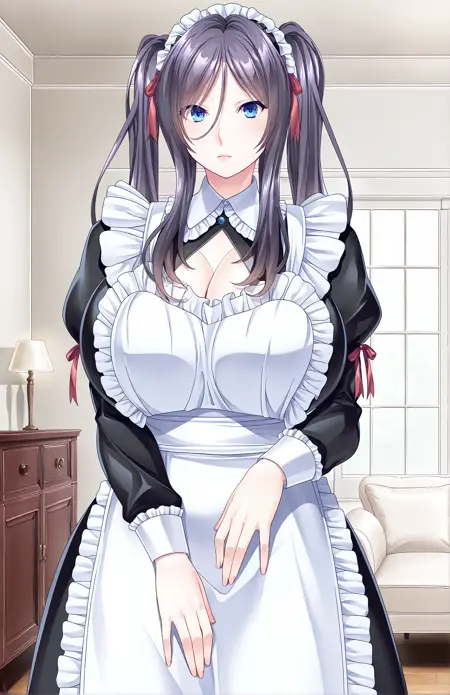 [IL] VN | Kiriko 桐子 | Iyasou na Kao  Kozukuri Sasete Kureru Toshiue Cool Maid o Aherasete Mesua 1