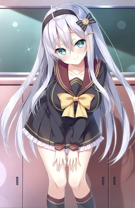 [IL] VN | Anya (アーニャ) | Amayakase Kanojo no Iru Seikatsu -Ichizu na Ginpatsu Bishoujo wa Suki Desu k 1