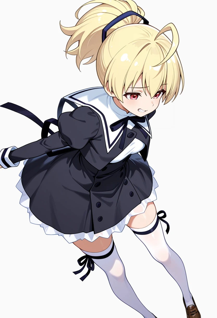 Andou Tazusa | 安藤鶴紗 | Assault Lily - Bouquet | (アサルトリリィ Bouquet) | (Default Uniform)  v1