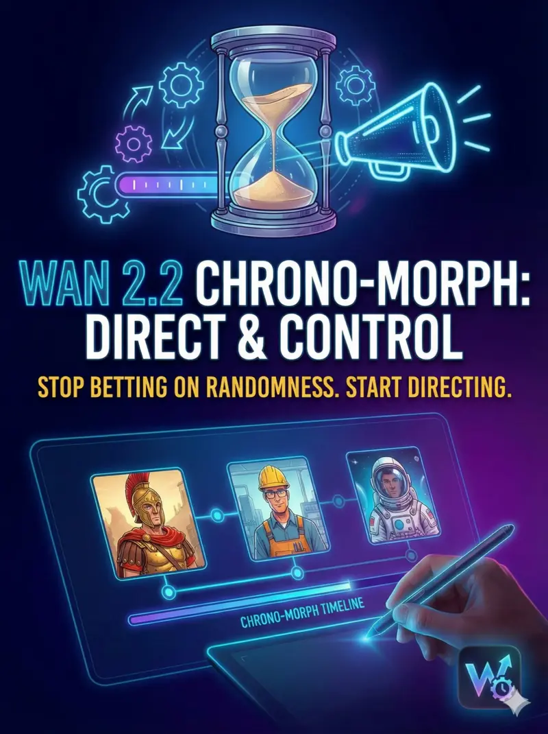 Wan 2.2 Chrono-Morph: Direct & Control