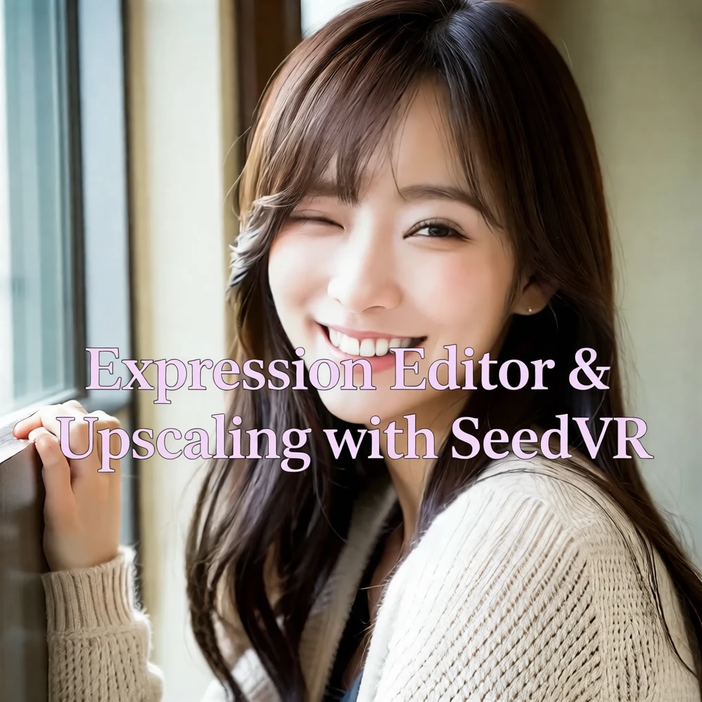 Face-expression with SeedVR